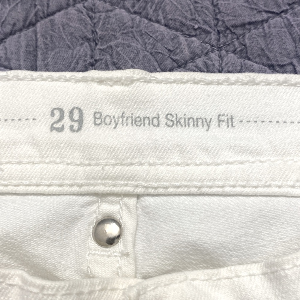 Rare-Vintage Levi’s Boyfriend Skinny Straight Fit Distressed Denim Jeans - Picture 8 of 12